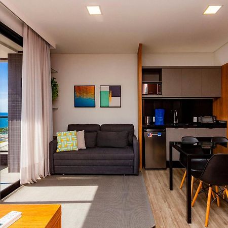Aion Suites 302 - Lindo Apartamento Com Vista Para O Mar, A 60M Da Praia De Bombinhas, Com Piscina E Academia No Rooftop. Eksteriør billede