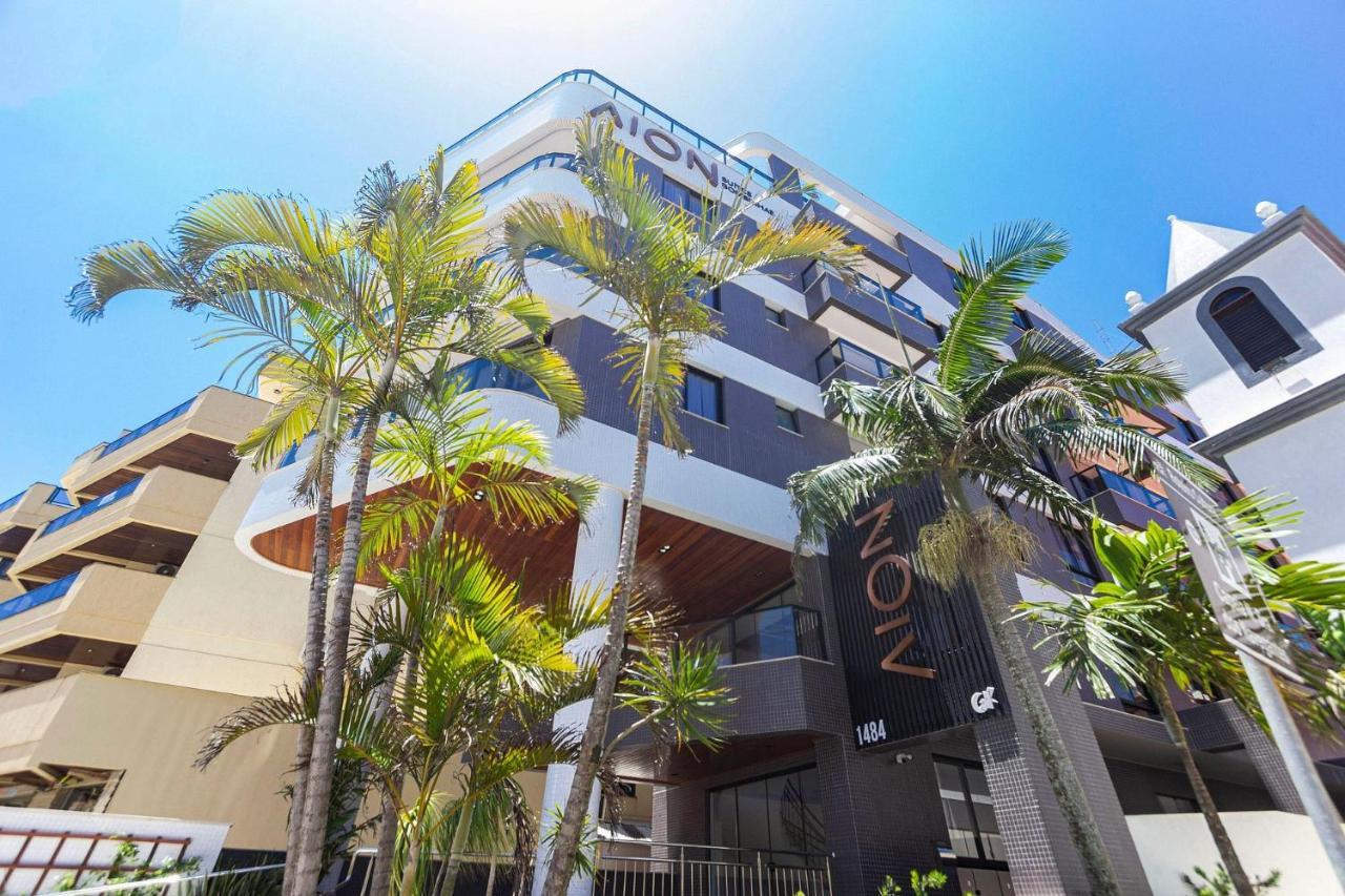 Aion Suites 302 - Lindo Apartamento Com Vista Para O Mar, A 60M Da Praia De Bombinhas, Com Piscina E Academia No Rooftop. Eksteriør billede